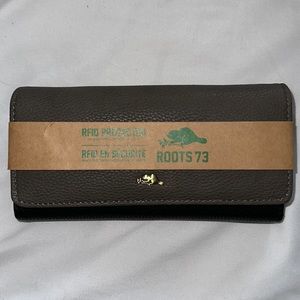 Authentic Roots leather wallet